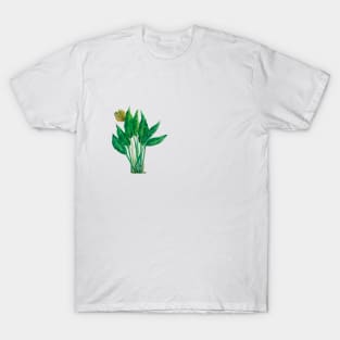 Green Tropical Leaves Art work, for Plant lovers T-Shirt